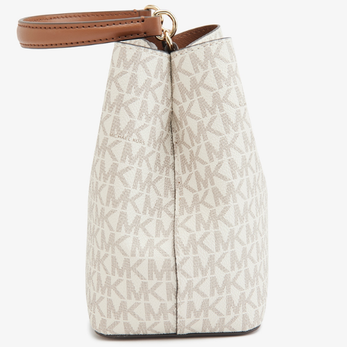 MICHAEL KORS OUTLET – Pratt Bucket Crossbody Small - MK Signature