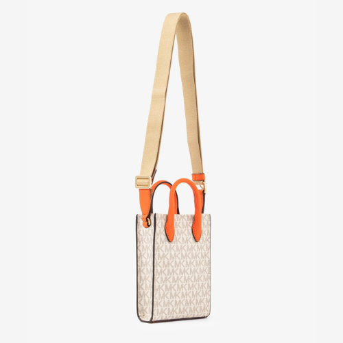 MICHAEL KORS OUTLET – Mirella Phone Crossbody Extra-Small – MK Signature