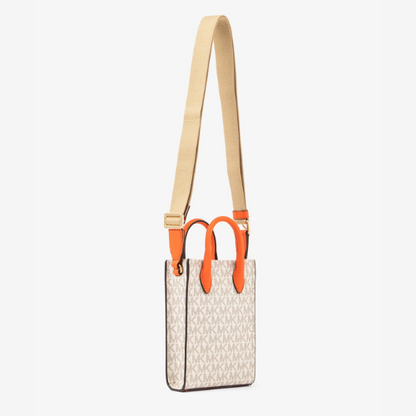 MICHAEL KORS OUTLET – Mirella Phone Crossbody Extra-Small – MK Signature