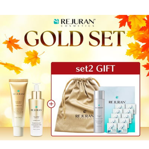 REJURAN PDRN (c-PDRN) Gold Set – Ampoule + Cream (with Gift)