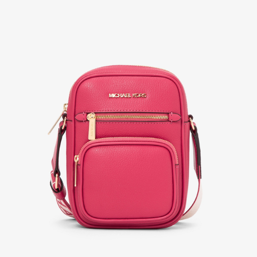 MICHAEL KORS OUTLET – [Japan Exclusive] Jet Set Item Leather Crossbody Medium