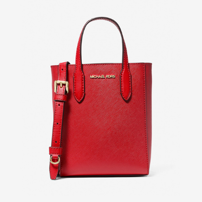 MICHAEL KORS OUTLET – Vincent Saffiano Leather Crossbody with Card Case Extra Small
