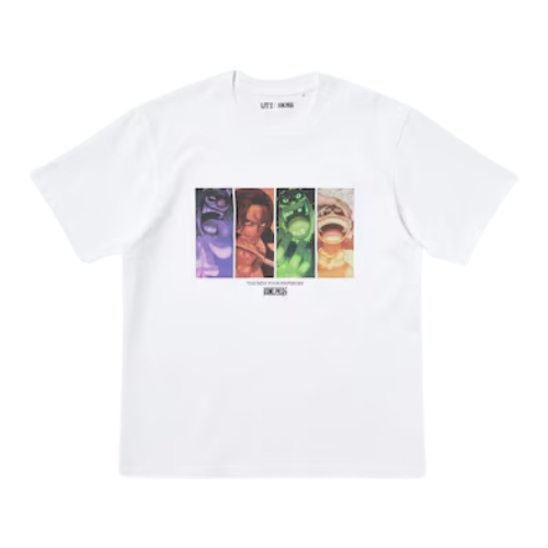 UNIQLO - ONE PIECE UT Graphic T-Shirt | The New Four Emperors (WHITE)