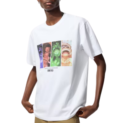 UNIQLO - ONE PIECE UT Graphic T-Shirt | The New Four Emperors (WHITE)