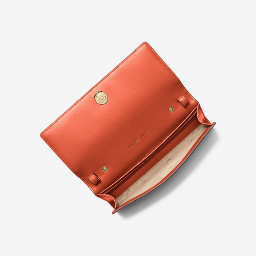 MICHAEL KORS OUTLET – Carson Pebbled Leather Convertible Crossbody Large