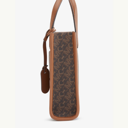 MICHAEL KORS OUTLET – GIGI Empire Signature Logo Shopper Tote Crossbody Extra Small