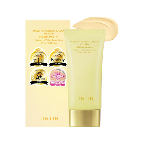 TIRTIR – Mask Fit Tone Up Cream Yellow SPF50+ PA++++ 50ml