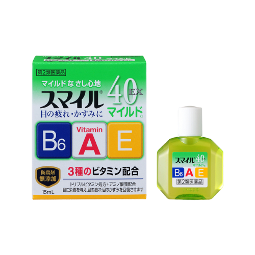 Lion Smile 40EX Mild Eye Drops – 15ml