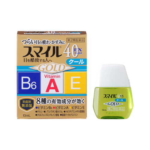 Lion Smile 40EX Gold Cool Eye Drops – 13ml