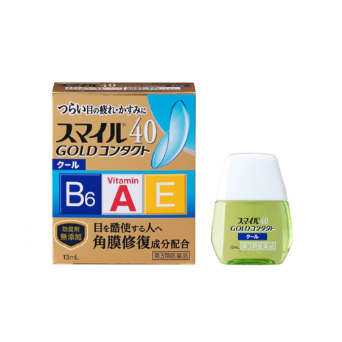 Lion Smile 40 Gold Contact Cool Eye Drops – 13ml
