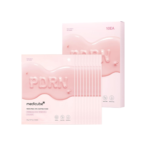 Medicube PDRN Pink Vita Coating Mask 10ea (20g x 10 sheets)