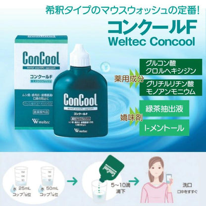 Weltec ConCool F Mouthwash – 100ml