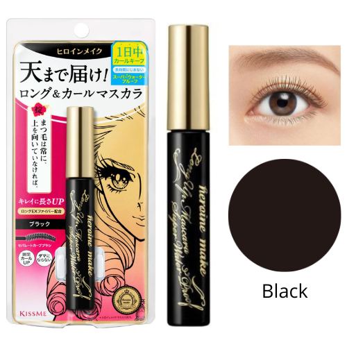 Máscara de cílios Heroine Make Long UP Super à prova d'água 6g