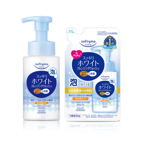 Softymo Foaming Cleansing Wash (White)