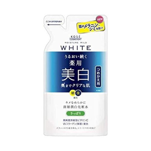 KOSE MOISTURE MILD WHITE Loção Refrescante