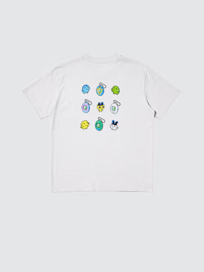 تيشيرت يونيكلو بوكيمون UT برسومات | أومانيت (أبيض)