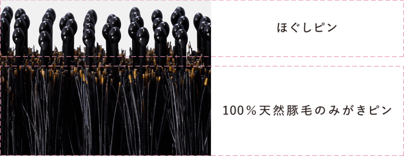 ReFa HEART BRUSH Charm – Mini Detangling Hairbrush with Mirror & Protective Cover