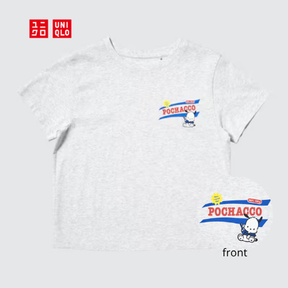 UNIQLO Sanrio characters UT Graphic T-Shirt - POCHACCO (Gray)