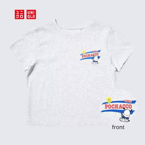 UNIQLO Sanrio characters UT Graphic T-Shirt - POCHACCO (Gray)