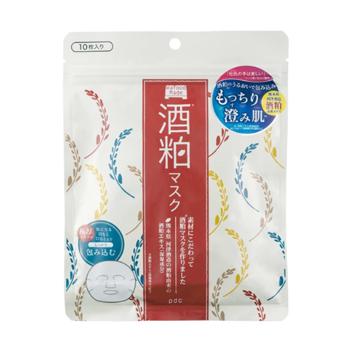 pdc Wafood Made Sake Lees Face Mask – 10 Sheets