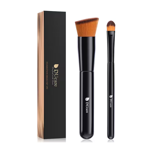 DUcare Foundation & Concealer Brush Set (Black) – DU-DF0257