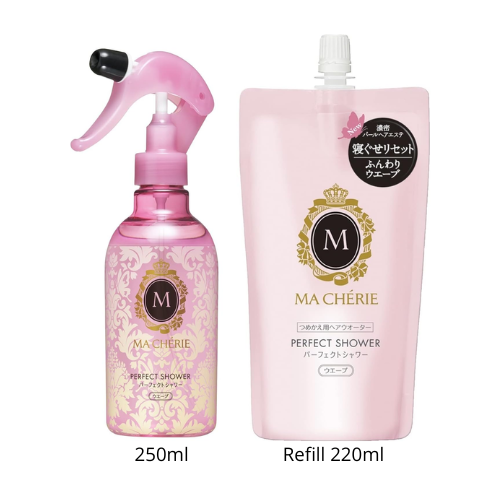 MA CHERIE Perfect Shower Wave EX – Hair Mist (250ml or Refill 220ml)