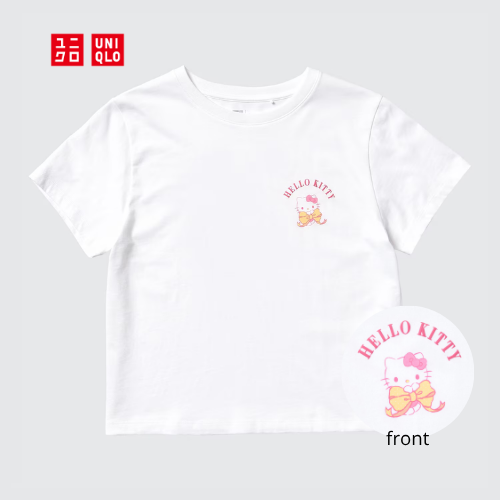UNIQLO Sanrio characters UT Graphic T-Shirt | Cropped